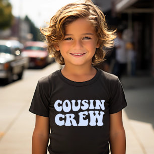 Cousin Crew Sky Blue Matching Family Unisex Kids T-Shirt
