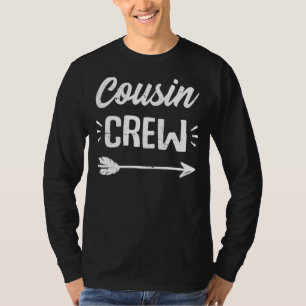 Cousin Crew Squad Family Matching Group For Kids T-Shirt