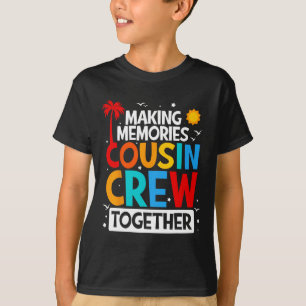 Cousin Crew Summer Vacation Beach Family Trips Mat T-Shirt