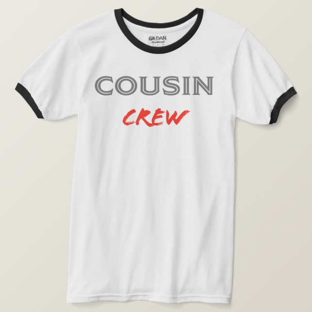 Cousin Crew T-Shirt (Design Front)