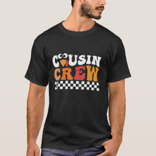 Cousin Crew Thanksgiving Family Matching Turkey Da T-Shirt