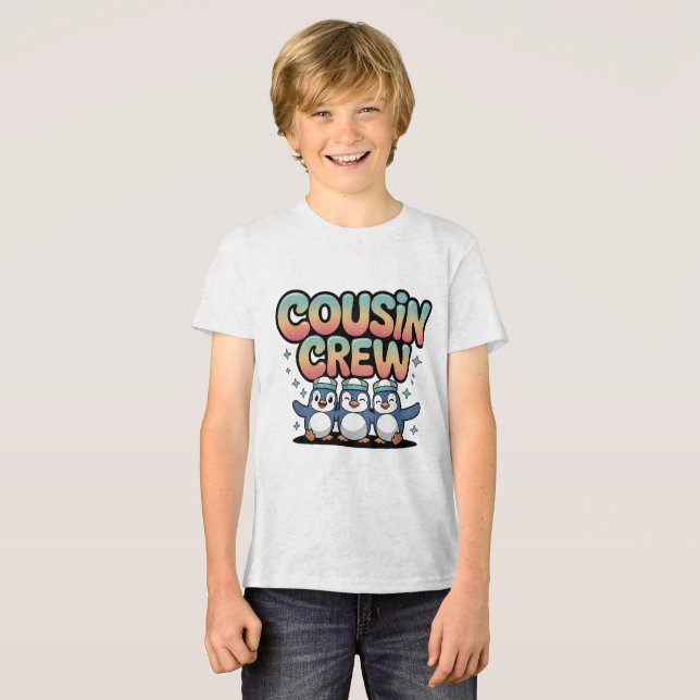 Cousin Crew Tri-Blend Shirt (Front Full)