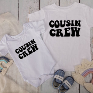 Cousin Crew   White Matching Family Baby T-Shirt