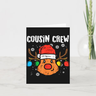 Cousin Crew Xmas Pjs Matching Christmas Pajamas Fo Card