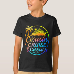 Cousin Cruise Crew Trocal Summer Vacation Matching T-Shirt