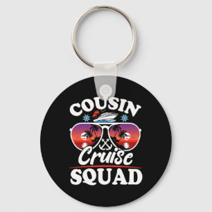 Cousin Cruise Squad 2025 Cruise Ship Party Group V Key Ring