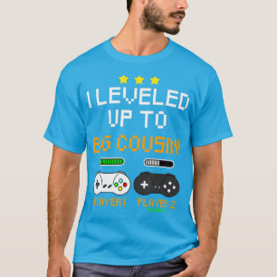 Cousin Gamer Baby Announcement Gender Reveal T-Shirt