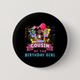 Cousin Gracie's Corner Birthday Dolls Cute Party G 6 Cm Round Badge