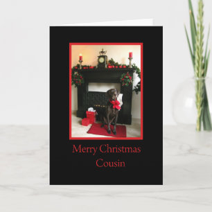 Cousin Merry Christmas card