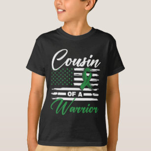 Cousin Of A Warrior Flag Gallbladder Or Bile Duct T-Shirt