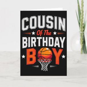 Cousin Of Birthday Boy Sketll Ller  Card