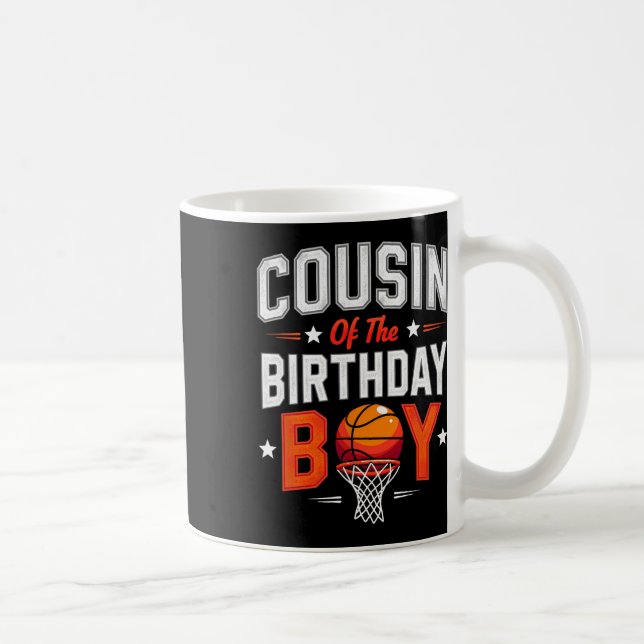 Cousin Of Birthday Boy Sketll Ller  Coffee Mug (Right)
