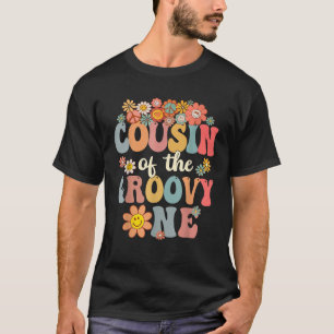 Cousin of Groovy One Matching Family 1st Birthday  T-Shirt