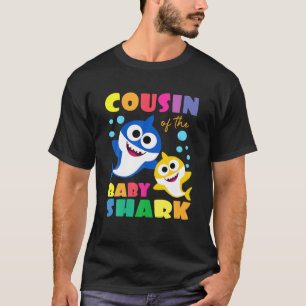 Cousin Of The Baby Shark Birthday Cousin Shark T-Shirt