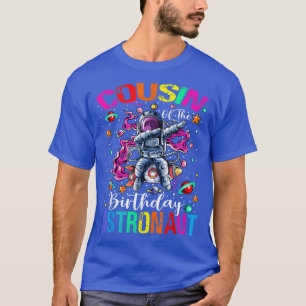 Cousin Of The Birthday Astronaut Boy Space Theme K T-Shirt