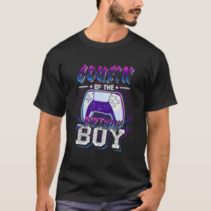 Cousin Of The Birthday Boy Baby Matching Birthday T-Shirt