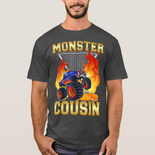 Cousin Of The Birthday Boy Monster Truck Matching T-Shirt