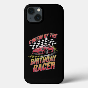 Cousin Of The Birthday Racer Racing Family Party  iPhone 13 Case