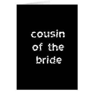Cousin of the Bride