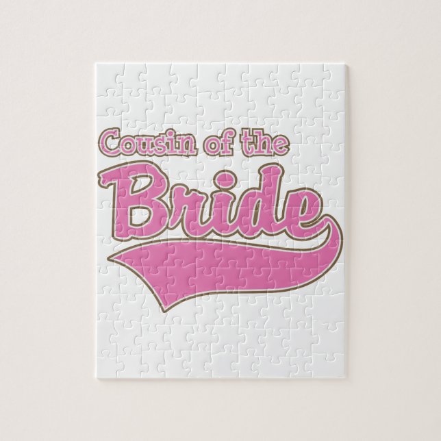 Cousin of the Bride Jigsaw Puzzle (Vertical)