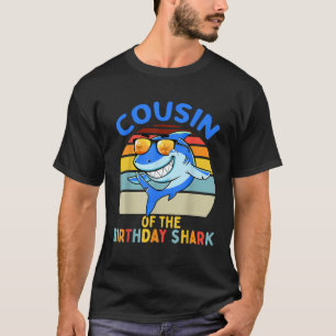 Cousin of the Shark Birthday Boys Matching Family T-Shirt