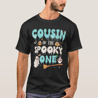 Cousin of The Spooky One Boy 1st Birthday Hallowee T-Shirt