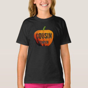 Cousin Pumpkin Halloween Design T-Shirt