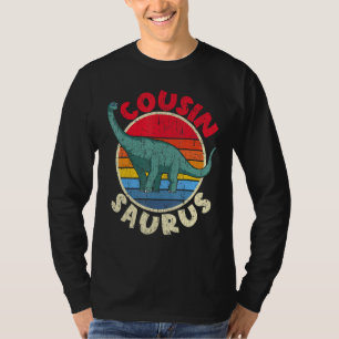 Cousin Saurus I Brachiosaurus Diplodocus I Family  T-Shirt