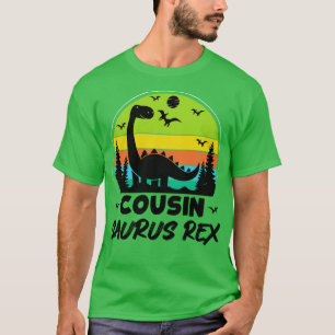 Cousin Saurus Rex Dinosaur Kids T-Shirt