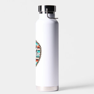 Cousin Serape Cactus Dessert Western Relashionship Water Bottle