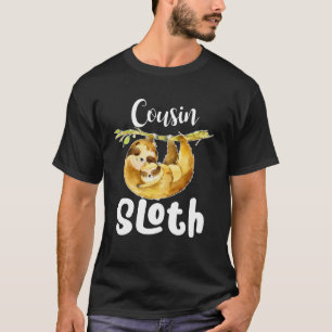 Cousin Sloth Matching Family Cute Mother s Day T-Shirt