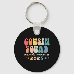 Cousin Squad Crew 2025 Making Memories Family Reun Key Ring
