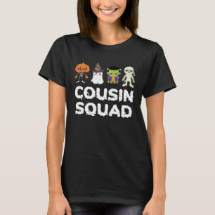 Cousin Squad Crew Boys Girls Kids Halloween Matchi T-Shirt