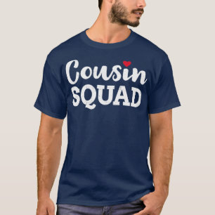 Cousin squad heart T-Shirt