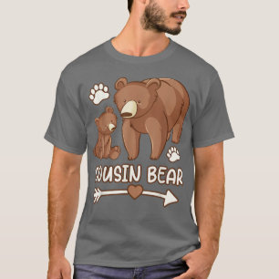 cousin tshirt bear, cousin bear tee shirt for mens