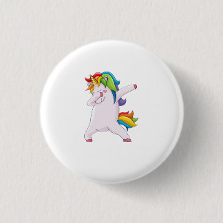 Cousincorn Like A Cousin Only Awesome Dab Unicorn 3 Cm Round Badge
