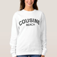 Cousins Beach, Cousins funny, Oversized Sweatshirt