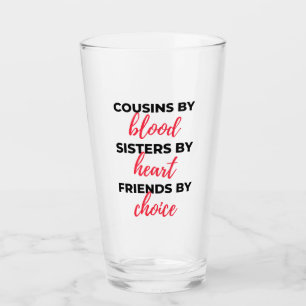 Cousins By Blood Sisters By Heart 2 Glass