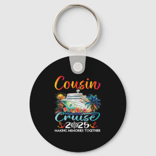 Cousins Cruise 2025 Cruising Cousins Vacation Trip Key Ring