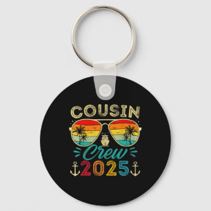 Cousins Cruise 2025 Family Group Matching Summer V Key Ring