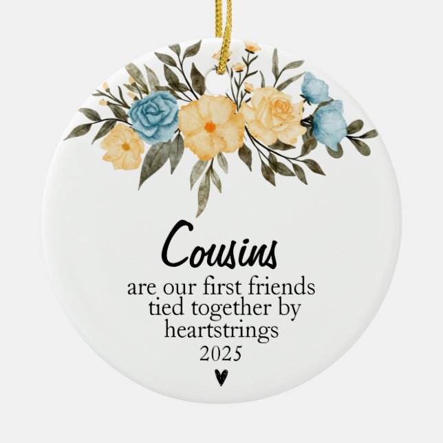 Cousins  Favourite Cousin Floral Decorations  (Front)