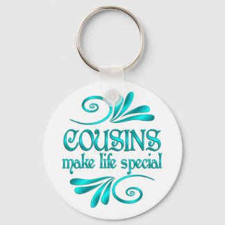 Cousins Make Life Special Key Ring