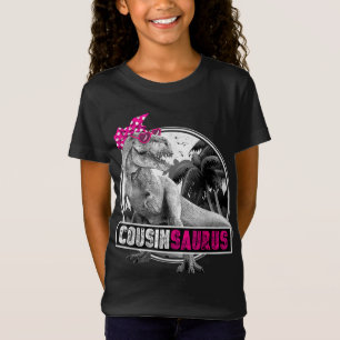 Cousinsaurus for Girls T-Rex Cousin Dinosaur T-Shirt