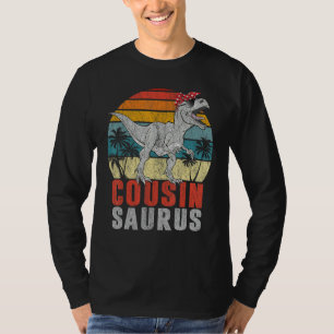 Cousinsaurus T Rex Dinosaur Cousin Saurus Family M T-Shirt