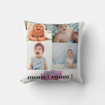 Coussin décoratif mom