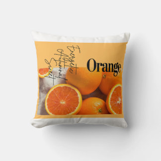 coussin orange decor and art of simplicity cushion