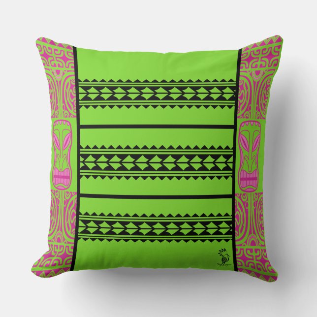 Coussin Tribal Ethnic Cushion (Front)