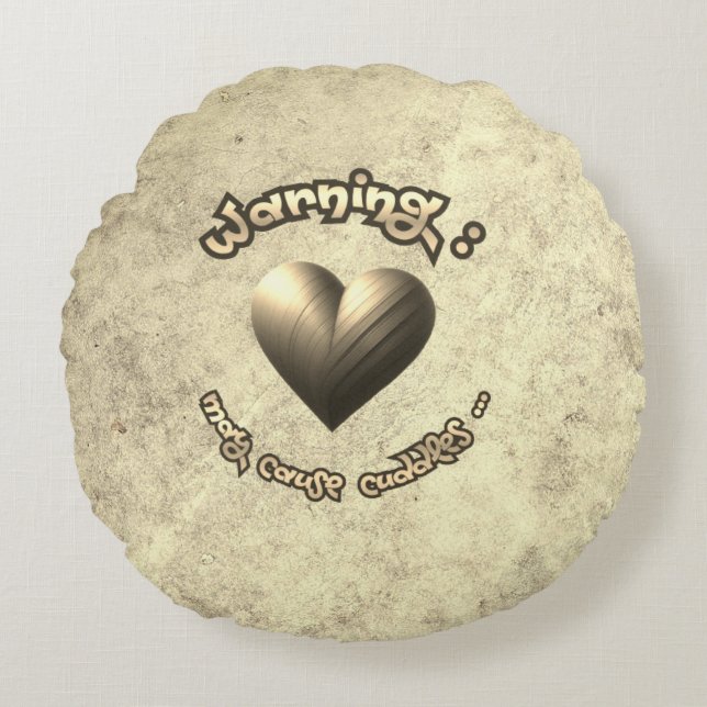 Coussins rond - lover  round cushion (Front)