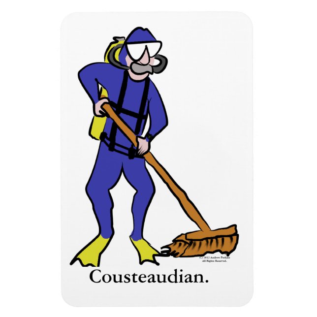 Cousteaudian Magnet (Vertical)