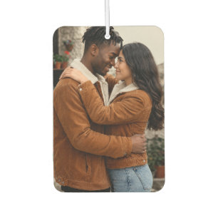 Coustom two side photo car air freshener